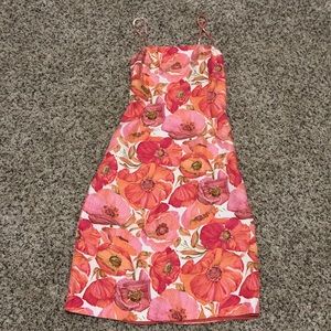 Ann Taylor Floral Cocktail Dress